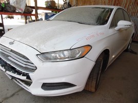 2015 Ford Fusion SE White 1.5L Turbo AT #F24798